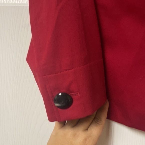 Talbots red wool blazer - Picture 4 of 6